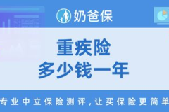 重大疾病保险一年多少钱,一年多少钱守护健康